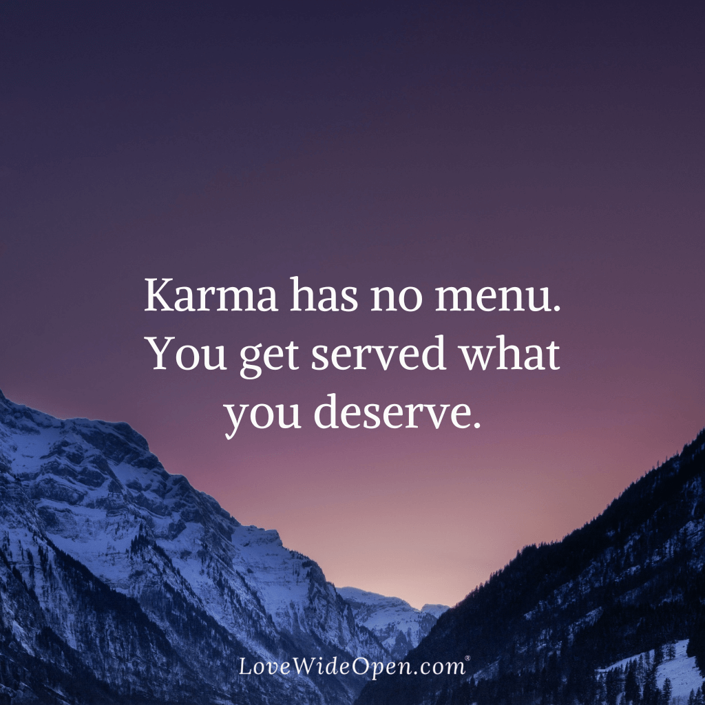 Karma haas no menu