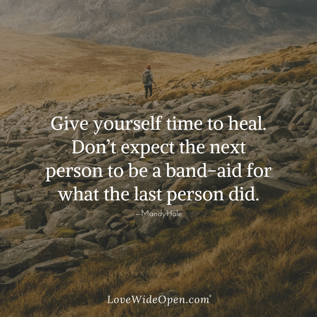 Give Yourself Time to Heal