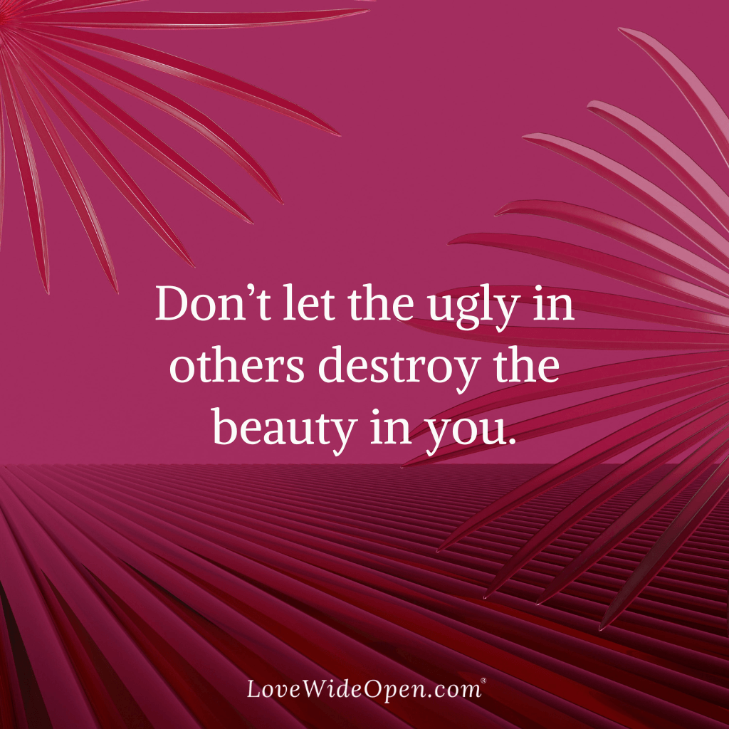 The beauty in you