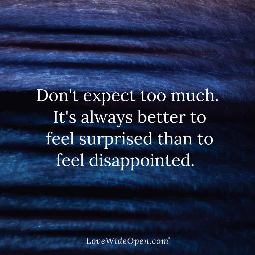 Don't expect too much.