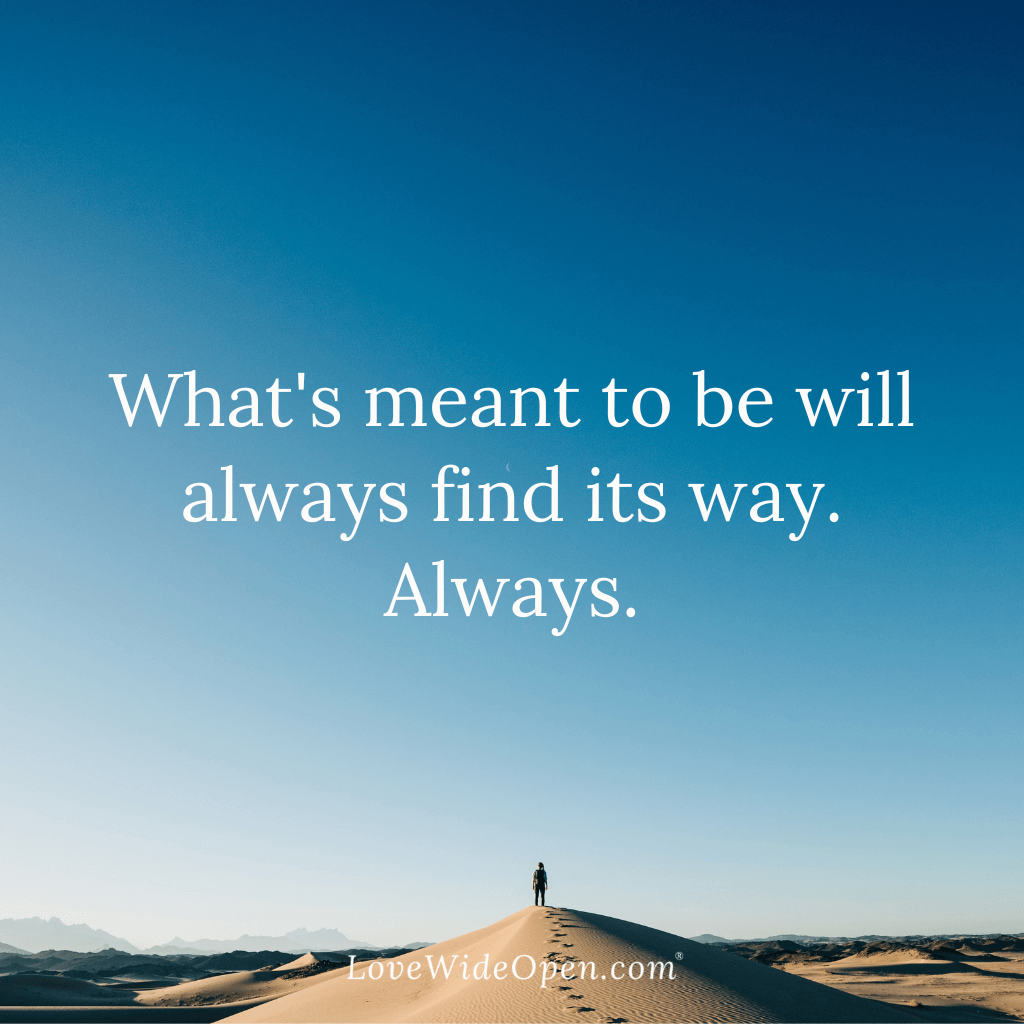 What's Meant To Be